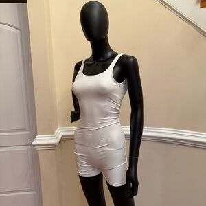 Backless jumpsuit Open Back Romper Unitard Onesie One Piece Overall Summer